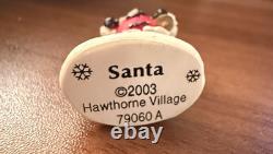 RARE- COA, Santa, Original Case! Hawthorne Village Macy's Christmas in New York