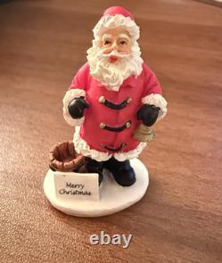 RARE- COA, Santa, Original Case! Hawthorne Village Macy's Christmas in New York