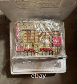 RARE- COA, Santa, Original Case! Hawthorne Village Macy's Christmas in New York