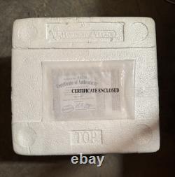 RARE- COA, Santa, Original Case! Hawthorne Village Macy's Christmas in New York