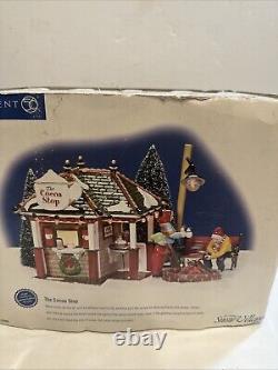 RARE Dept 56 55096 The Cocoa Stop Hot Chocolate Stand Campfire Christmas Village