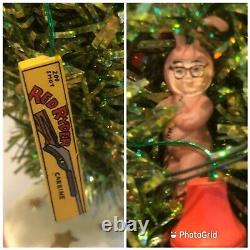 RARE Dept 56 A Christmas Story Tinsel Tree (2005) Lighted EXCELLENT! 12