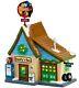 RARE Dept 56 Disney Village, Goofy Gas Station Mechanic Shop #4027600, Christmas