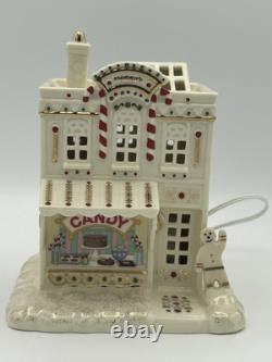 RARE LENOX MISTLETOE PARK CANDY/Sweet Shoppe 2008 Light Up