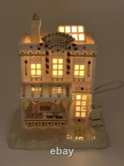 RARE LENOX MISTLETOE PARK CANDY/Sweet Shoppe 2008 Light Up