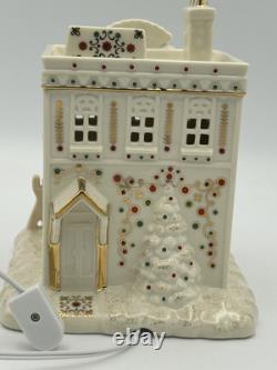 RARE LENOX MISTLETOE PARK CANDY/Sweet Shoppe 2008 Light Up