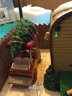 RARE Lemax #7 Easy Street Trailer Camper Lighted Xmas Village Carole Towne