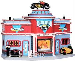 RARE NEW CRUISIN' CAFE #25406 Village House Lemax Dept 56 Display DRIVE IN