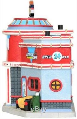 RARE NEW CRUISIN' CAFE #25406 Village House Lemax Dept 56 Display DRIVE IN