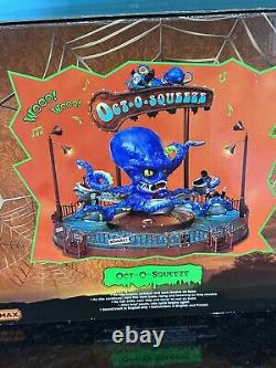 RARE & RETIRED Halloween Carnival Oct-O-Squeeze #84800 Lemax Spooky Town VIDEO