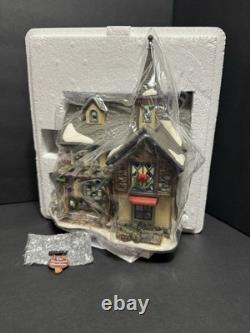 RARE Santa's Workshop Lot of 6 Complete In Box Vintage Light Up Village Set