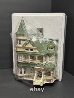 RARE Santa's Workshop Lot of 6 Complete In Box Vintage Light Up Village Set