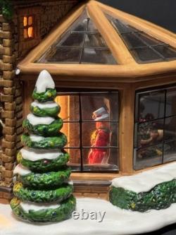 RARE Santa's Workshop Lot of 6 Complete In Box Vintage Light Up Village Set