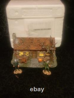 RARE Vintage Hawthorne Village Friday the 13th Camp Crystal Lake Cabin with COA