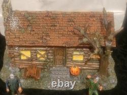 RARE Vintage Hawthorne Village Friday the 13th Camp Crystal Lake Cabin with COA