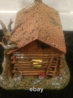 RARE Vintage Hawthorne Village Friday the 13th Camp Crystal Lake Cabin with COA