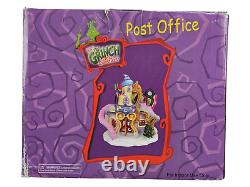 RARE Vtg LIGHT-UP How The Grinch Stole Christmas Whoville Post Office BIG LOTS