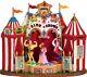 RETIRED Animated Lemax Side Shows #64492, CI\ircus Carnival Fair Freak Show