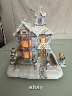 Rare 2003 Hawthorne Christmas Carol Village Ebeneezer Scrooge's House NICE