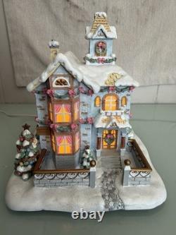 Rare 2003 Hawthorne Christmas Carol Village Ebeneezer Scrooge's House NICE