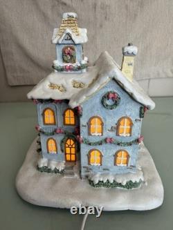 Rare 2003 Hawthorne Christmas Carol Village Ebeneezer Scrooge's House NICE