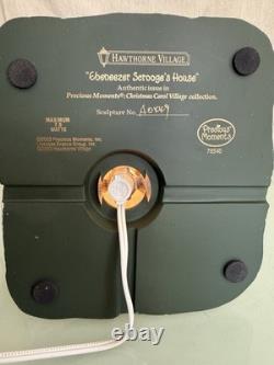 Rare 2003 Hawthorne Christmas Carol Village Ebeneezer Scrooge's House NICE