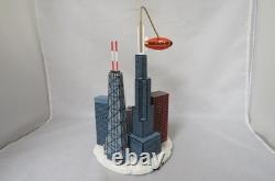 (Rare) 2011 Hawthorne Village Chicago Bears Skyline Sculpture Number #A0025