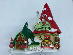 Rare Department 56 North Pole Series 4044836 The Happy Gnome Pub AMAZING CONDI