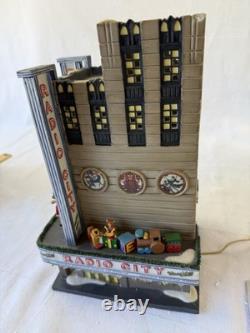 Rare Department 56 Radio City Music Hall Christmas In The City 2002 no light