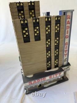 Rare Department 56 Radio City Music Hall Christmas In The City 2002 no light