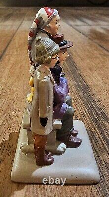 Rare Dept 56 Christmas Story Watching The Parade Ralphie To The Rescue Lot Of 2