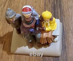 Rare Dept 56 Christmas Story Watching The Parade Ralphie To The Rescue Lot Of 2