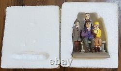 Rare Dept 56 Christmas Story Watching The Parade Ralphie To The Rescue Lot Of 2