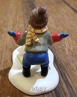 Rare Dept 56 Christmas Story Watching The Parade Ralphie To The Rescue Lot Of 2