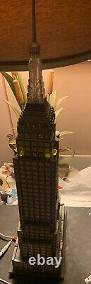 Rare Dept 56 Empire State Building Christmas In The City Series With Box