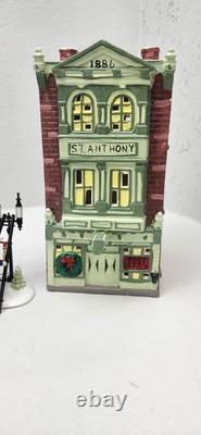 Rare Dept 56 Snow house Series Governor Mansion 1985 Lot Of 5