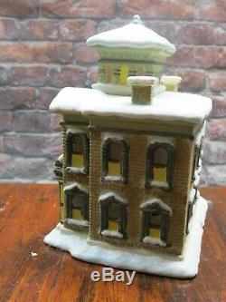 Rare Enesco Its A Wonderful Life Lighted Bedford Falls Henry F. Potter Mansion