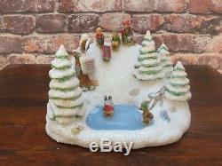 Rare Enesco Its A Wonderful Life Series Bedford Falls Sledding Hill 2005 MIB