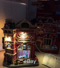 Rare LEMAX Christmas INCREDIBLE TOY EMPORIUM Lights Music MICHAELS EXCLUSIVE