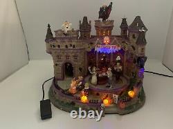 Rare LEMAX SPOOKY TOWN 2008 HALLOWEEN PARTY Lights No Sound As Is Read