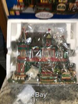 Rare New Lemax 12 Days Of Christmas Manor Musical Lighted Village House 2009