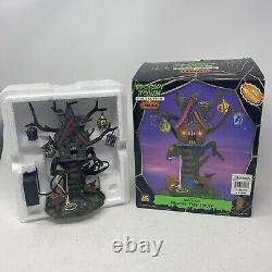 Rare Retired 2006 Lemax Spooky Town Halloween Hungry Tree House 64427 Lighted