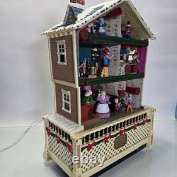Rare Vintage 1995 Mr. Christmas Santa's Musical Workshop Music Lights Animation
