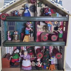 Rare Vintage 1995 Mr. Christmas Santa's Musical Workshop Music Lights Animation