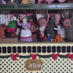 Rare Vintage 1995 Mr. Christmas Santa's Musical Workshop Music Lights Animation