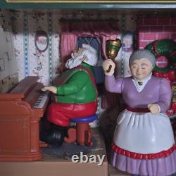Rare Vintage 1995 Mr. Christmas Santa's Musical Workshop Music Lights Animation