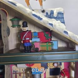 Rare Vintage 1995 Mr. Christmas Santa's Musical Workshop Music Lights Animation