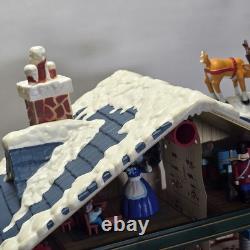 Rare Vintage 1995 Mr. Christmas Santa's Musical Workshop Music Lights Animation