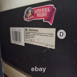 Rare Vintage 1995 Mr. Christmas Santa's Musical Workshop Music Lights Animation
