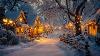 Relaxing Jazz On A Quiet Christmas Village Night Cozy Snowy Caf Ambience For Peaceful Holiday Vibes